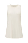SWAYING 25 Early Autumn Seamless Long Wool Vest SW-SW25PF1T12C1-BAI White